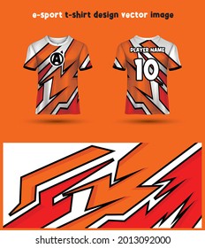 Esports Gaming T Shirt Jersey template