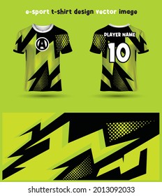 Esports Gaming T Shirt Jersey Template