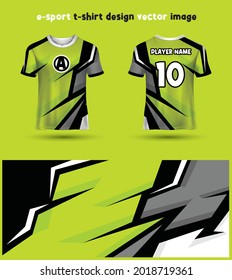 Esports Gaming T Shirt Jersey template