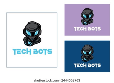 Esports gaming wolf mascot vector logo design