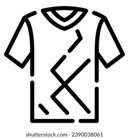 eSports Jersey icon illustration, for web, app, infographic, etc