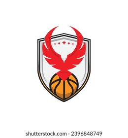 Esports logo basketball badge for your elite team and club