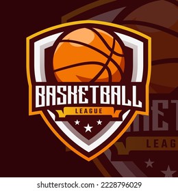 Esports logo basketball for your elite team