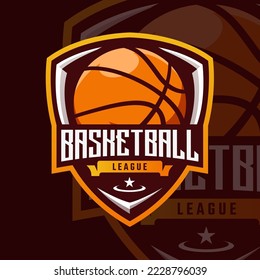 Esports logo basketball for your elite team