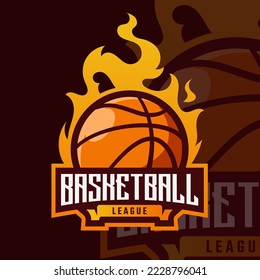 Esports logo basketball for your elite team