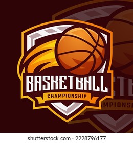 Logo de Esports baloncesto para tu equipo de élite