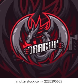 Esports logo dragons for your elite group