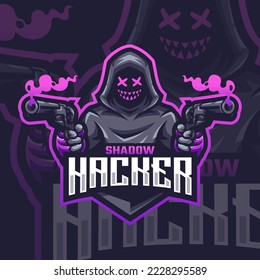 Esports logo hacker para tu grupo de élite