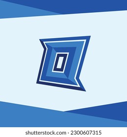 Esports Logo Buchstabe O Anfangsname Sport Gymnastik Logotype Gaming Schriftart Symbol Gamer Symbol Clip Art
