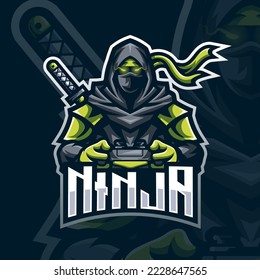 Logo de Esports ninja para tu equipo de élite
