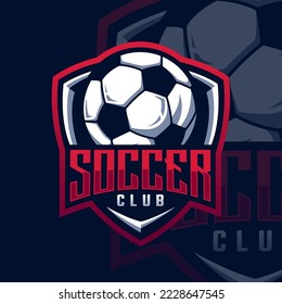 Esports logo soccer for your elite team