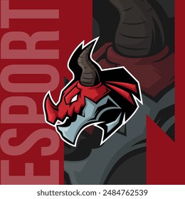 Esports Mascot Logo Team Dragon Squad