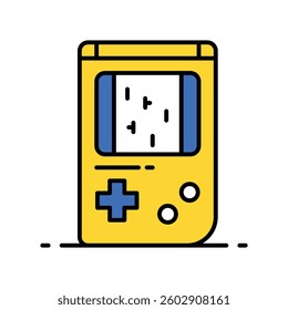 Esports mascot vector filled outline icon. EPS 10 file