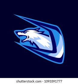 Esports Wolf Logo