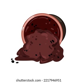 espresso capsule coffee cartoon. espresso capsule coffee sign. isolated symbol vector illustration
