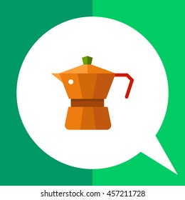 Espresso coffee maker icon