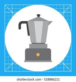 Espresso coffee maker icon