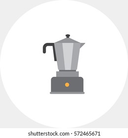 Espresso coffee maker icon