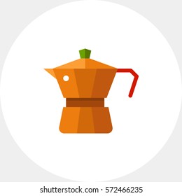 Espresso coffee maker icon