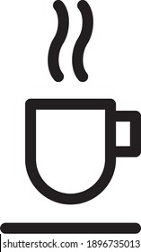 espresso coffee vector icon. espresso coffee icon symbol on eps 10