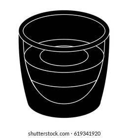 Espresso coffee.Different types of coffee single icon in black style vector symbol stock illustration web.
