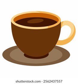 espresso cup vector icon on white background