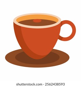 espresso cup vector icon on white background