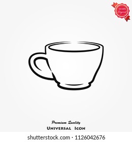 Espresso icon, vector Illustration