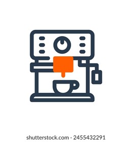Espresso Machine Appliance Icon Vector Illustration