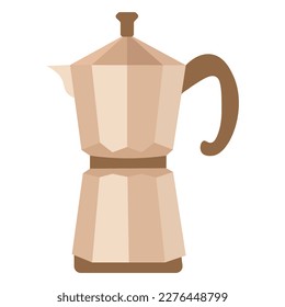 Espresso Maker. Coffee pot. Vectot illustration