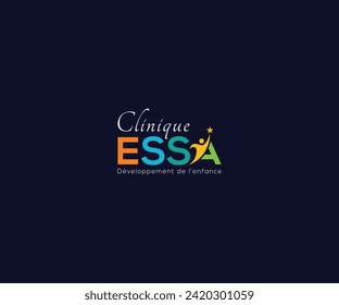 essa company logo design vector