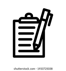 essay icon or logo isolated sign symbol vector illustration - high quality black style vector icons
