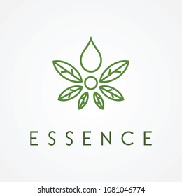 Essence Cannabis Logo Template