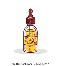 Essence hand-drawn element vector illustration