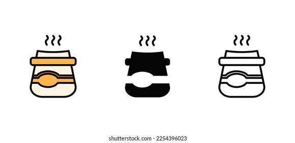 icono de tipo vectorial de aceite de esencia