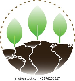 The essence of World Soil Day observed on December 5. A thoughtfully designed concept depicting global awareness and celebration of soil health. Environmental campaigns and educational materials.