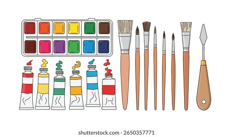 Essential art supplies for creative expression and skill development