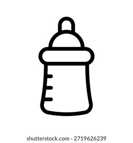 Essential Baby Bottle Icon Set für Säuglingsernährung, Kinderbetreuung Apps und Familie UI Design
