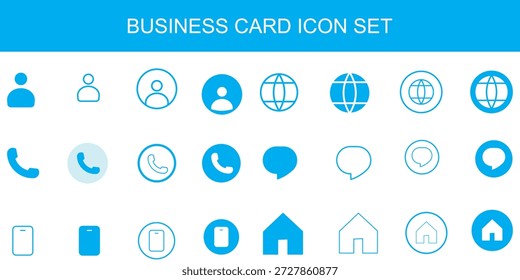  Conjunto de iconos de contacto esenciales en el archivo de Vector