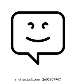 An essential design element showcasing the subject smiley