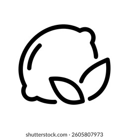 An essential design element showcasing the subject lemon