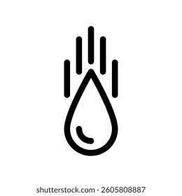 An essential design element showcasing the subject drop