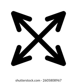 An essential design element showcasing the subject expand button