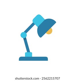 Essential Desk Lamp Icon Illustration