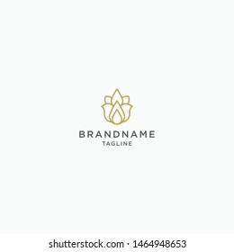 Essential Flower Logo Icon Design Template. Spa, Cosmetic, Healthy Vector