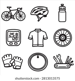 Essential gear for a cycling enthusiast's kit