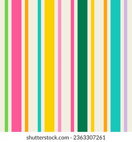 Essential geometric printable seamless pattern with abstract Minimal elegant line form stroke shapes in vibrant colors. Modern simple background in minimalist mid century style vector wall art