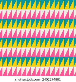 Essential geometric printable seamless pattern with abstract Minimal elegant line form stroke shapes in vibrant colors. Modern simple background in minimalist mid century style vector wall art