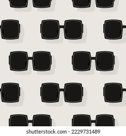 Essential geometric seamless vector pattern. Neutral and timeless abstract repeating pattern for packaging and backgrounds.