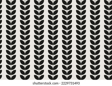 Essential geometric seamless vector pattern. Neutral and timeless abstract repeating pattern for packaging and backgrounds.